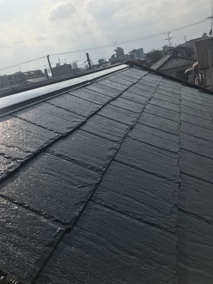 東京都東村山市　A様邸　2017年10月　　　　　屋根塗装・外壁塗装・ベランダ防水